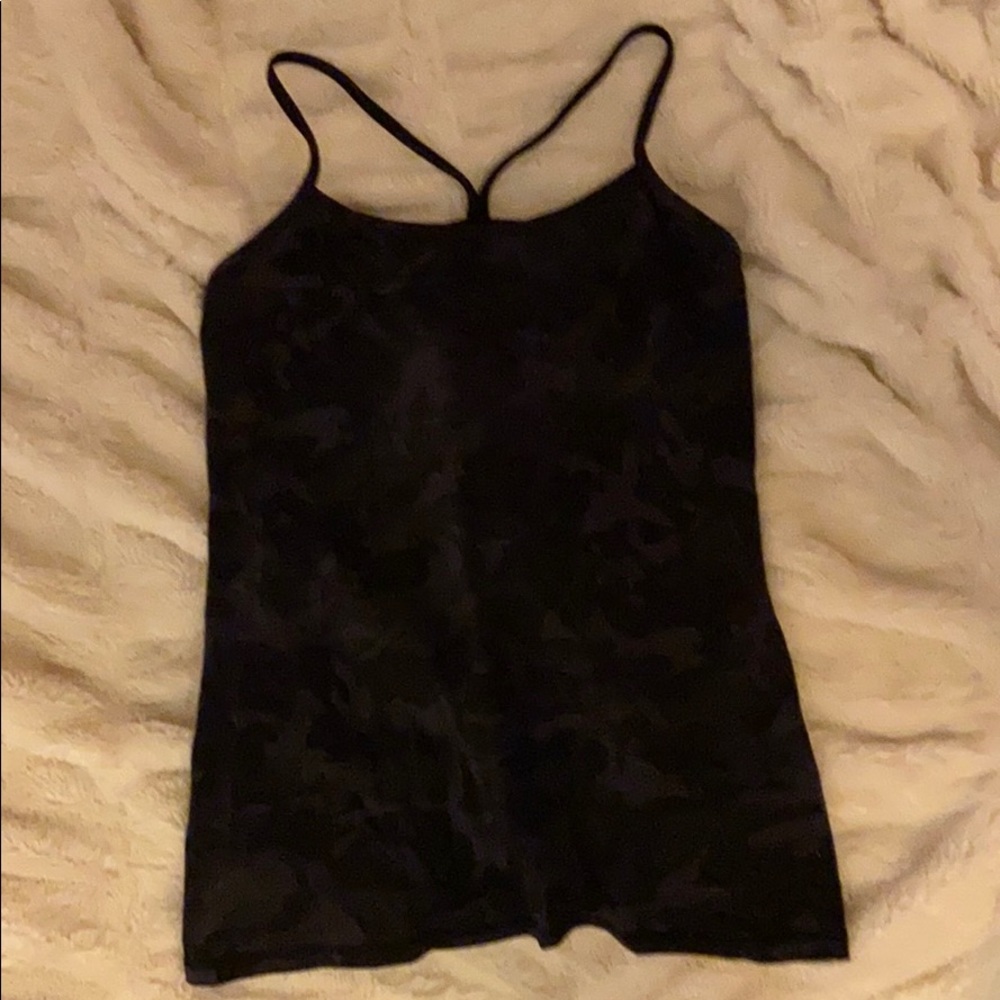 Lululemon camo Y tank
